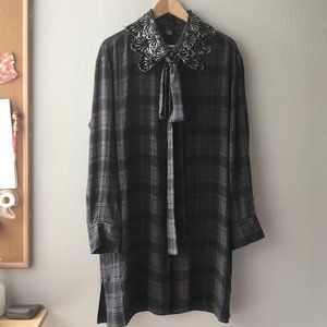 Marc Jacobs Sequin Embellished Crêpe De Chine Dress